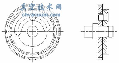 輸出動(dòng)輪與輸出齒輪配合結構