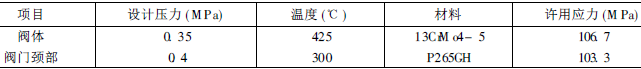 閥門(mén)計算參數