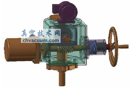 電動(dòng)執行機構的效果圖